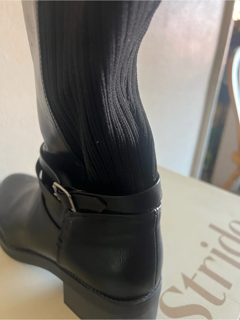 LifeStride Brittany Over-the-Knee Boots in Black